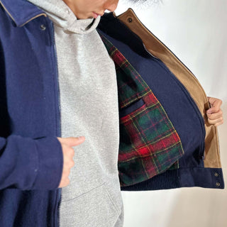 80's "made in USA" WOOLRICH ウール セーリング ブルゾン ジャケット