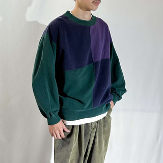 90's～00's PURITAN クレイジーパターン スウェット シャツ