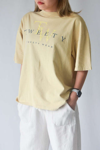 90's "made in USA" Changes TWEETY 両面プリント Tシャツ