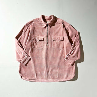 90's Eddie Bauer ダスティピンク コーデュロイ L/Sシャツ