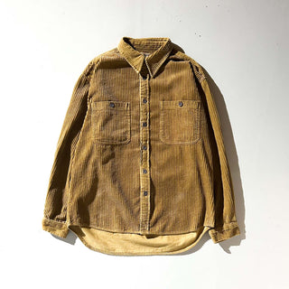 90's～00's SUPPLIES コーデュロイ L/S シャツ