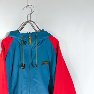 00's L.L.Bean マルチカラー パッカブル アノラック ジャケット