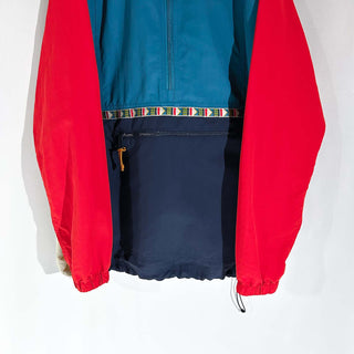 00's L.L.Bean マルチカラー パッカブル アノラック ジャケット