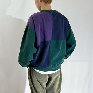 90's～00's PURITAN クレイジーパターン スウェット シャツ
