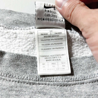 90's "made in USA" NIKE 極太アーム ペンキ サイドスウッシュ スウェット シャツ