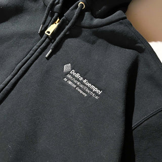 00's Carhartt ブラック 裏メッシュ フルジップ スウェット パーカ