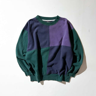 90's～00's PURITAN クレイジーパターン スウェット シャツ