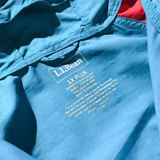 00's L.L.Bean マルチカラー パッカブル アノラック ジャケット