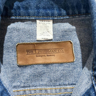 90's "made in USA" The J.Peterman Co. デニム ジャケット