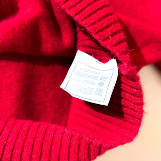 70's〜80's "made in scotland" Neiman Marcus ''pure cashmere'' Vネック ニット セーター