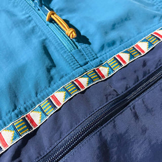 00's L.L.Bean マルチカラー パッカブル アノラック ジャケット