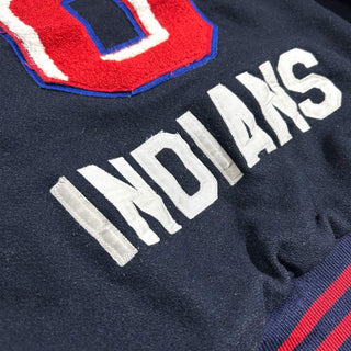 ～80's "made in USA" Holloway "OBERLIN INDIANS" ウール メルトン ブルゾン ジャケット