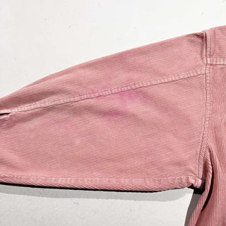 90's Eddie Bauer ダスティピンク コーデュロイ L/Sシャツ