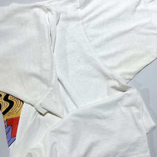 90's "made in USA" SCREEN STARS "STRESS ADDICT" プリント Tシャツ