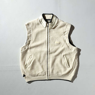 90's～00's DALE OF NORWAY オフホワイト ニット切替 ベスト