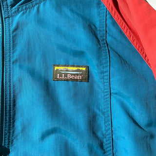 00's L.L.Bean マルチカラー パッカブル アノラック ジャケット
