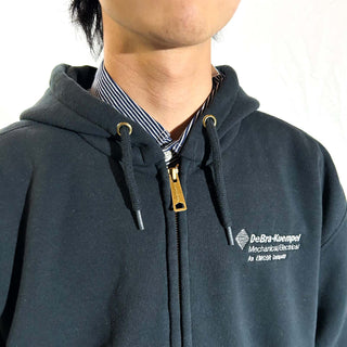 00's Carhartt ブラック 裏メッシュ フルジップ スウェット パーカ