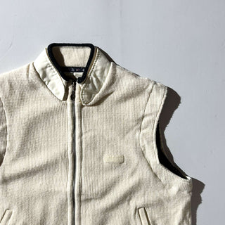 90's～00's DALE OF NORWAY オフホワイト ニット切替 ベスト