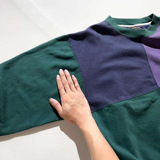 90's～00's PURITAN クレイジーパターン スウェット シャツ