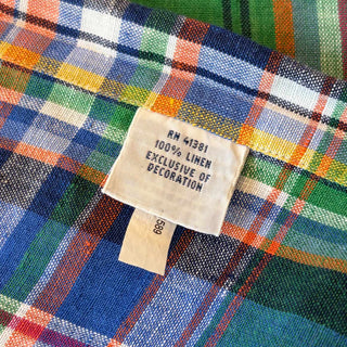 10's~ RALPH LAUREN リネン チェック S/S シャツ