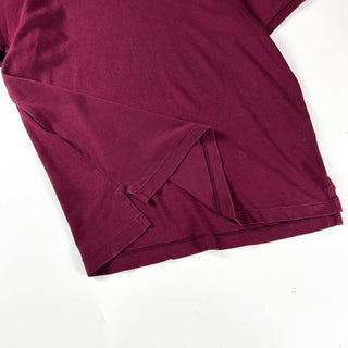 00's Ralph Lauren S/Sポロシャツ(ワインレッド)