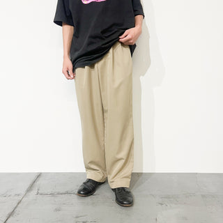 00's HAGGAR レーヨン 2タック スラックス