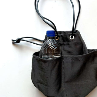 NL ニール  Jacob ナイロン 2way 巾着バッグ (モスグリーン)