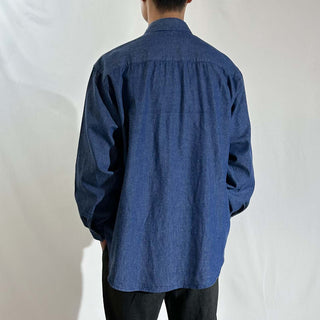 ～90's "made in USA" デニム キャバルリー L/Sシャツ