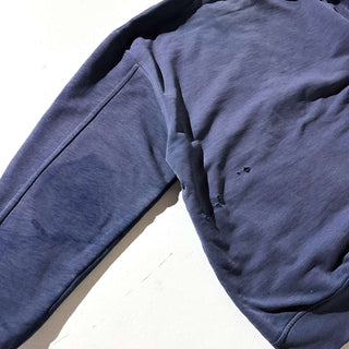 00's WALLO フェード ボロ ダブルフェイス フルジップ スウェット パーカ