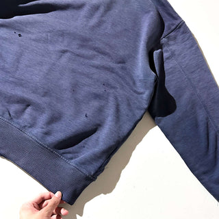 00's WALLO フェード ボロ ダブルフェイス フルジップ スウェット パーカ