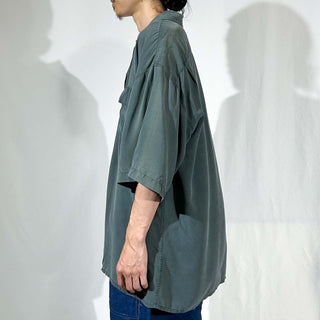 90's Volare シルク オープンカラー S/Sシャツ