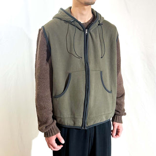 90's OLD COLLEGE INN スウェット フーディ ベスト