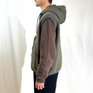 90's OLD COLLEGE INN スウェット フーディ ベスト