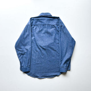 ～90's "made in USA" デニム キャバルリー L/Sシャツ