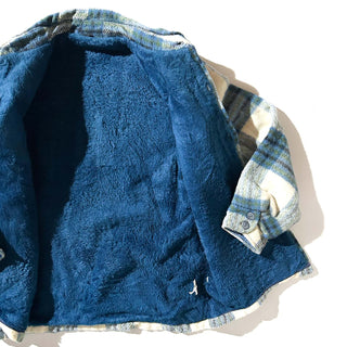 70's～ チェック ウール シャツ ジャケット