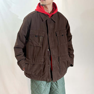 00's Eddie Bauer ブラウン アウトドア ジャケット