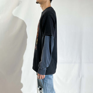 90's～00's marvel "LEGENDS" キャラクター プリント Tシャツ