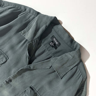 90's Volare シルク オープンカラー S/Sシャツ