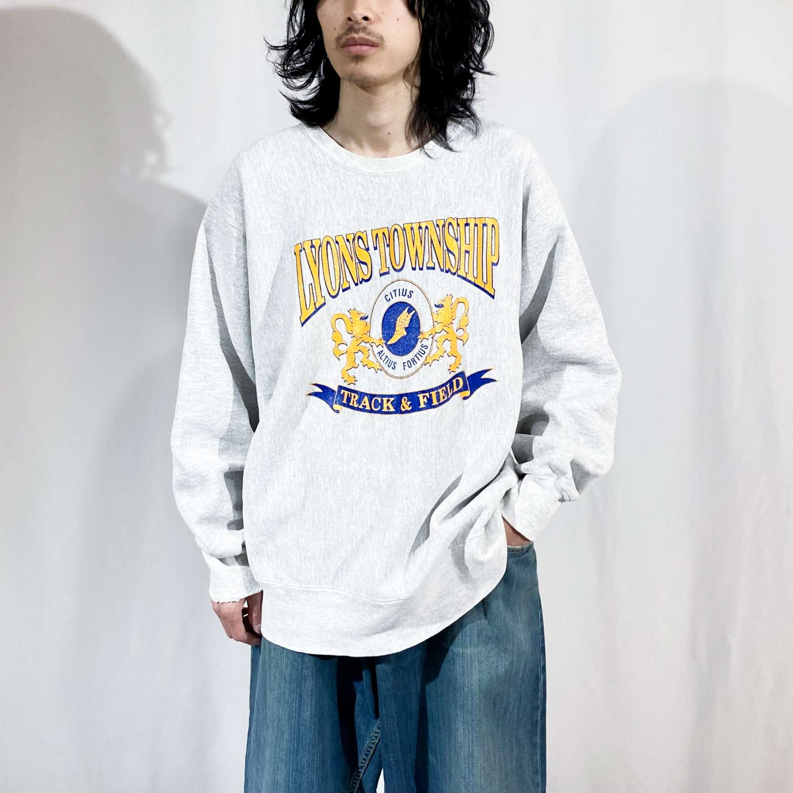 90's~ リバースウィーブ カレッジ スウェット シャツ