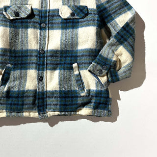 70's～ チェック ウール シャツ ジャケット