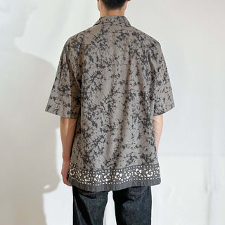 90's～00's Burton 総柄 オープンカラー S/Sシャツ