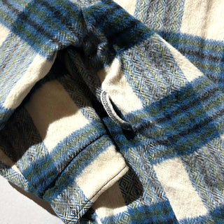 70's～ チェック ウール シャツ ジャケット