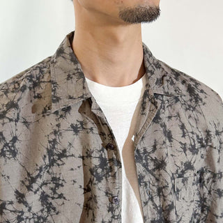 90's～00's Burton 総柄 オープンカラー S/Sシャツ