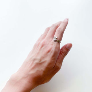 silver925 "FAITH" デザイン リング