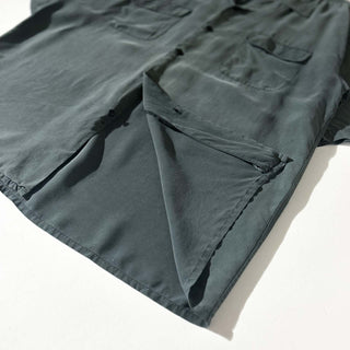 90's Volare シルク オープンカラー S/Sシャツ