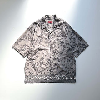 90's～00's Burton 総柄 オープンカラー S/Sシャツ