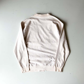 90's Claiborne オフホワイト ヘリンボーン コットン カーディガン