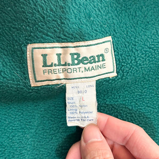 80's "made in USA" L.L.Bean 裏フリース ウォームアップ シェル ベスト
