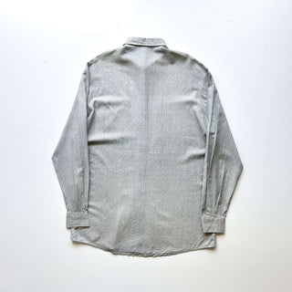 90's～ "made in ITALY" コットン×レーヨン プリント L/Sシャツ
