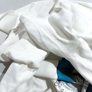 90's "made in USA" JENSEN "ST.SIMONS LIGHTHOUSE-1872" 両面プリント Tシャツ